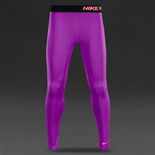Nike Pro Hyperwarm 3.0 Tights Youth Purple Dusk / Black / Hot Lava for Girls